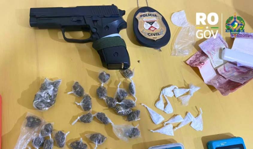 Polícia Civil prende suspeitos de tráfico de drogas