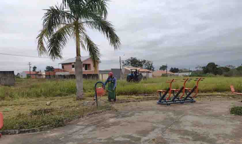 Recuperação de ruas e limpeza nos bairros