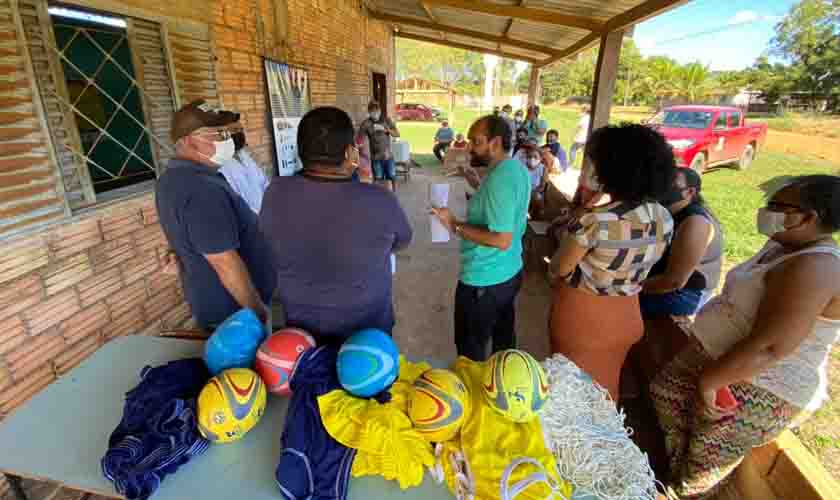 Deputado Laerte Gomes visita o distrito do Real Forte Príncipe da Beira