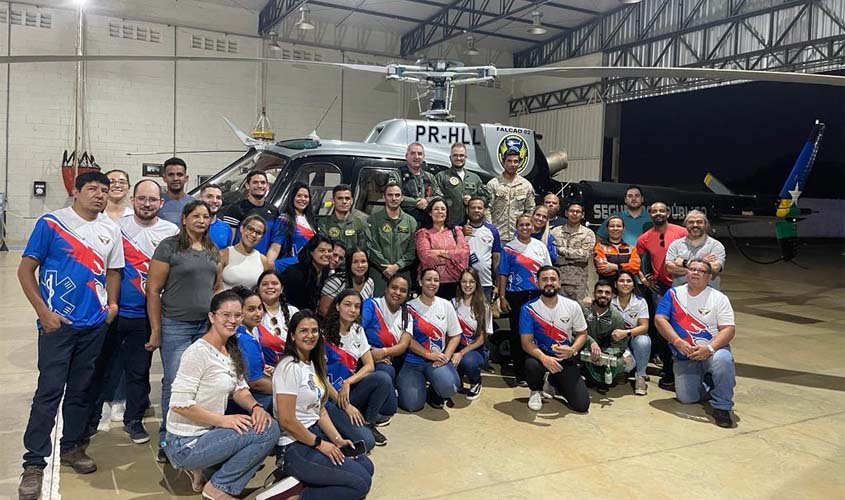 Cremero conclui semana de atividades com Curso de Transporte Aeromédico do Cremero