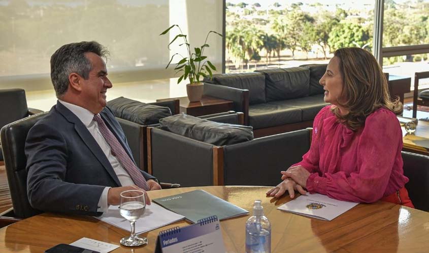 Jaqueline Cassol tem reunião no Palácio do Planalto