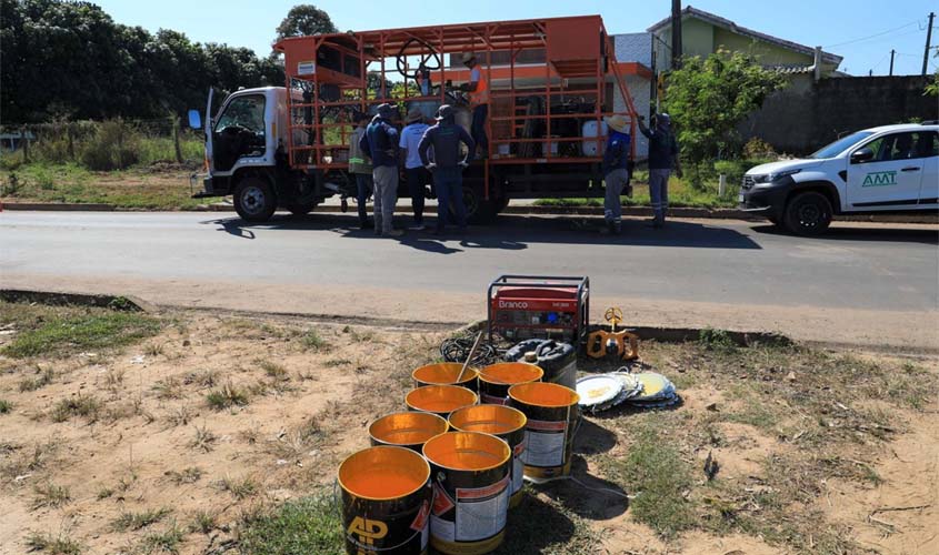 AMT recebe agentes de trânsito de Vilhena para troca de experiências