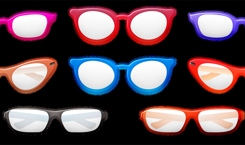 Os óculos podem refletir sua personalidade