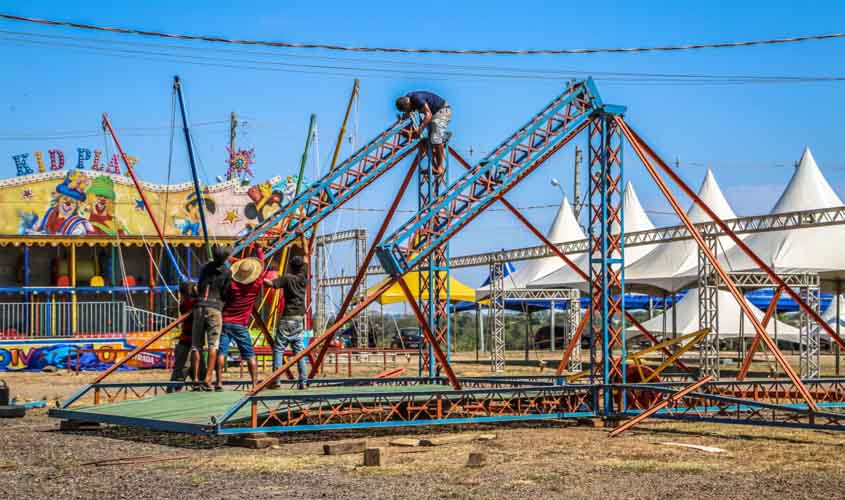 Reta final dos preparativos para a maior festa cultural de Rondônia