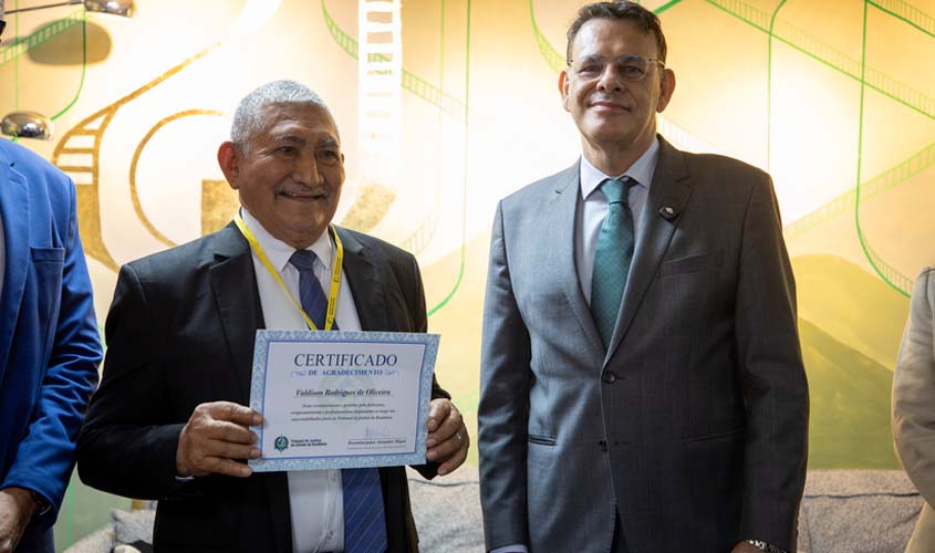 Projeto Legado do TJRO homenageia servidores
