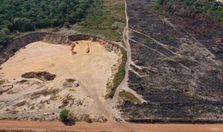 MPF move ação por mineração ilegal em Rondônia