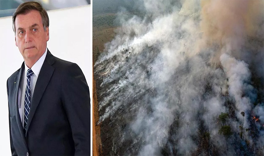 Em vídeo, Bolsonaro chama Brasil de “lixo”, diz que Amazônia “não é mais nossa” e agride negros