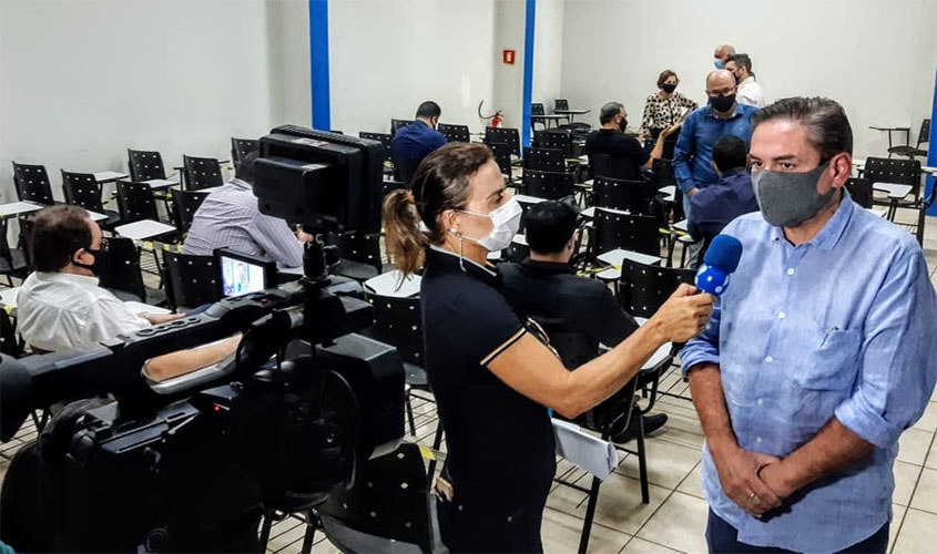 Nova empresa de transporte público de Porto Velho é apresentada em reunião com empresários