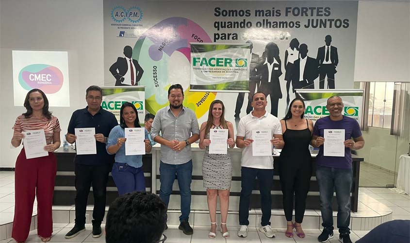 Sete associações rondonienses assinam carta de intenção para criação do Conselho da Mulher Empreendedora e da Cultura