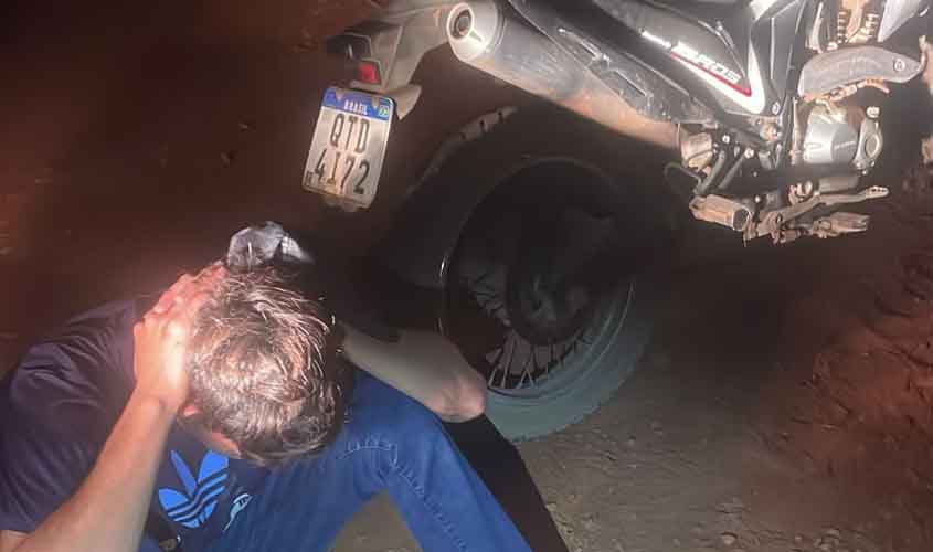 10º BPM – VEÍCULO FURTADO É RECUPERADO PELA POLÍCIA MILITAR ROLIM DE MOURA