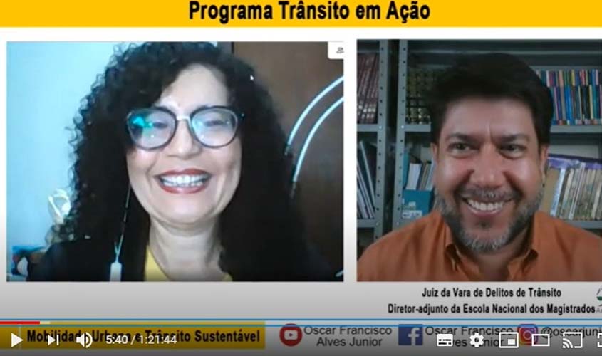 Magistrado de Ji-Paraná representa TJRO na Semana Nacional do Trânsito 