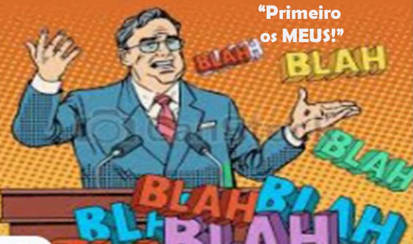 Cada vez pior: maioria entra na política para ajeitar a sua vida e não melhorar a vida dos outros