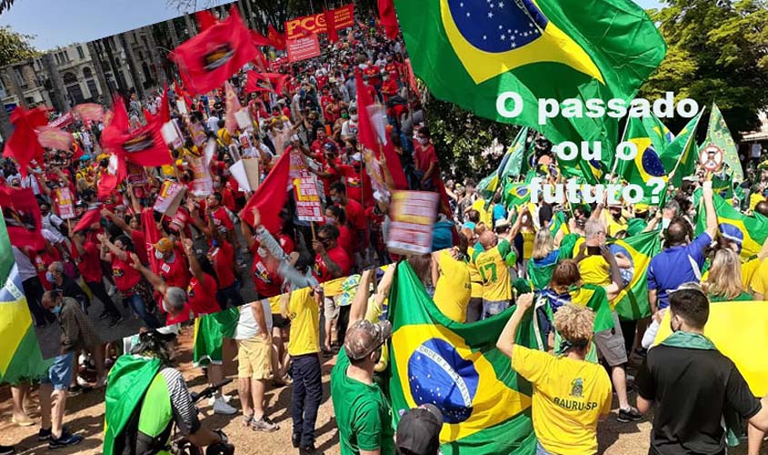 ESTÁ CHEGANDO A HORA DA MAIORIA DECIDIR SE QUEREMOS O ATRASO OU SE VAMOS EM DIREÇÃO AO FUTURO