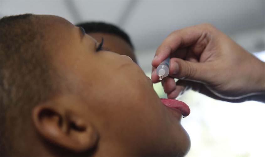 Campanha de vacinação contra a pólio termina amanhã