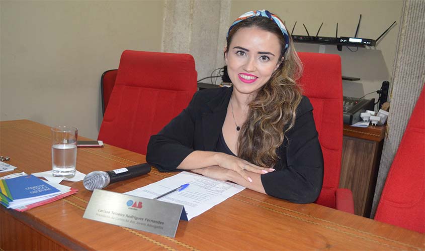 Larissa Rodrigues é nomeada conselheira seccional durante Sessão do Conselho