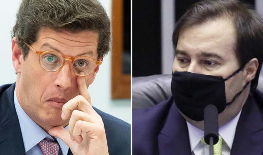 Após postagem que chama Maia de Nhonho, Salles diz que conta no Twitter foi usada indevidamente