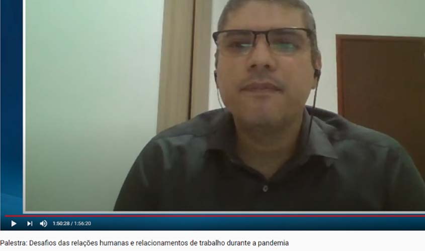 No dia do servidor público, TJRO oferece palestra motivacional ao público interno