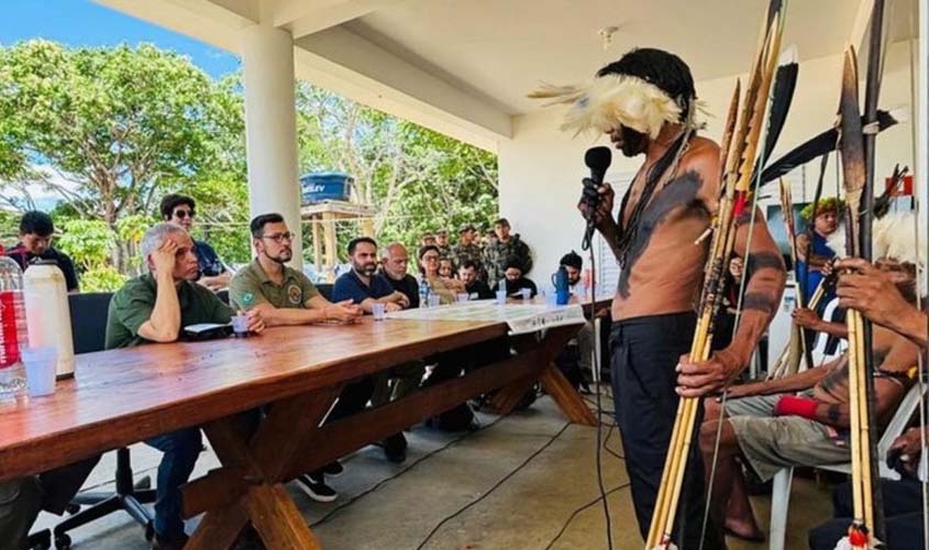 Governo acompanha CNJ em áreas indígenas de Rondônia