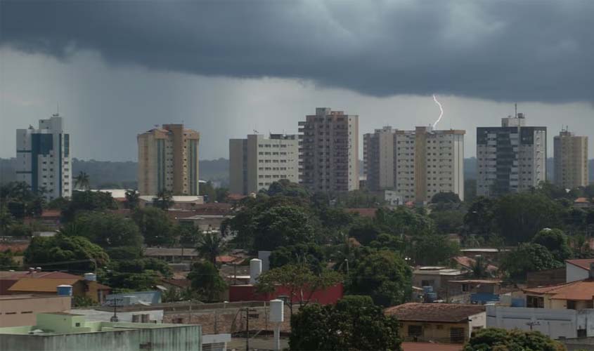 Porto Velho terá chuva e máxima de 32°C nesta quinta-feira