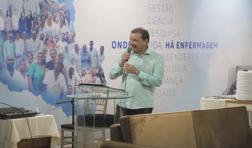 Prefeito Hildon Chaves prestigia reinauguração da sede do Coren RO