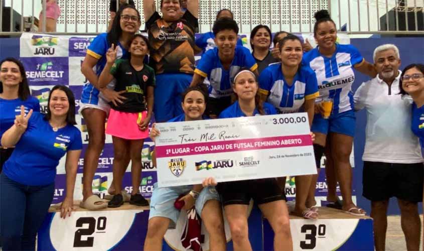 Jogos marcam última rodada e definem campeões da Copa Jaru de Futsal