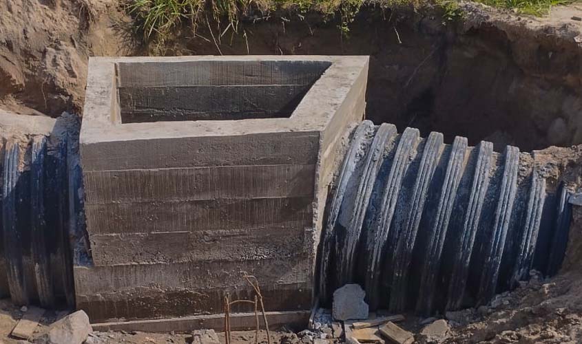 Prefeitura investe em obras de drenagens