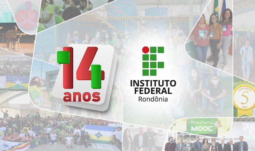 IFRO comemora 14 anos nesta quinta-feira (29/12)