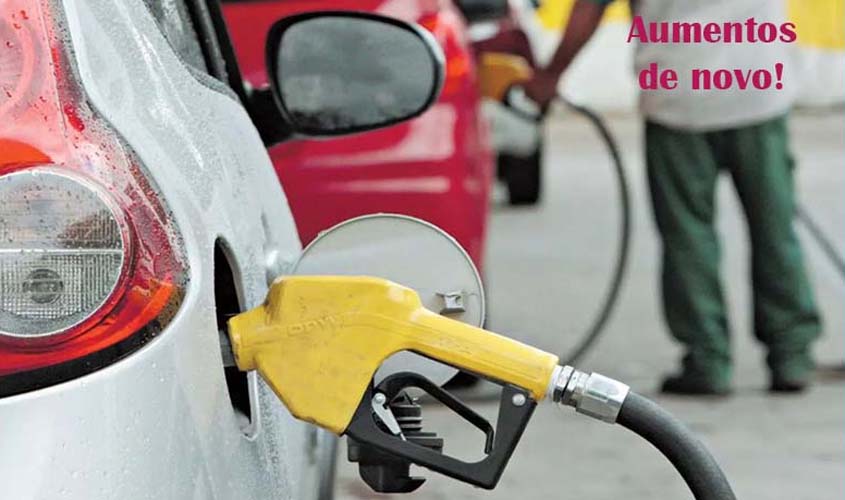 Com a volta dos impostos federais, gasolina e óleo diesel aumentam mais de 73 centavos por litros, no início do ano