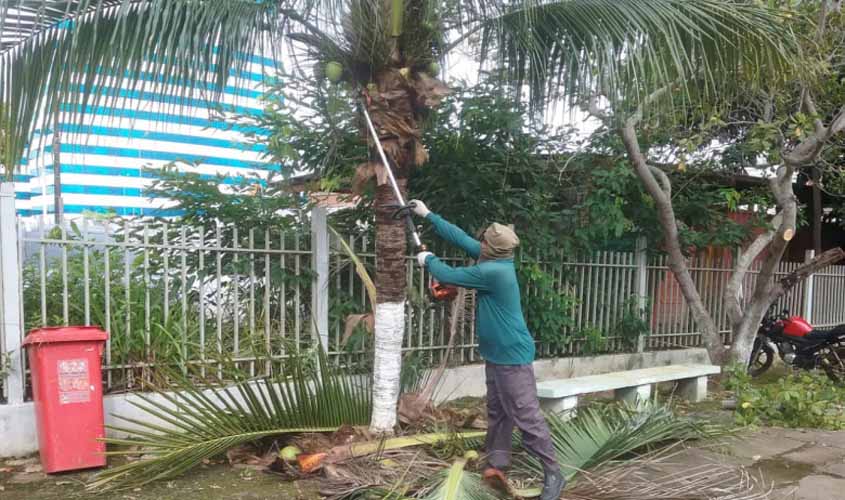 Escolas municipais de Porto Velho recebem mutirão da Semusb
