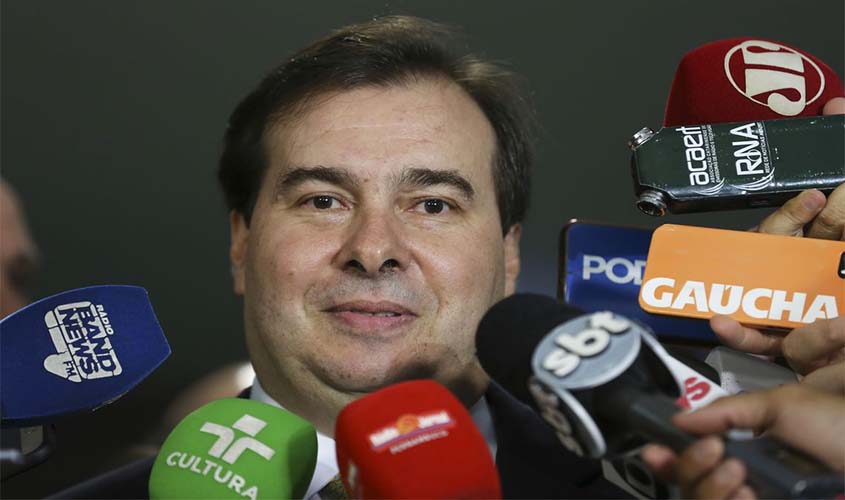 Maia aguarda Governo para que reformas tramitem rápido no Congresso