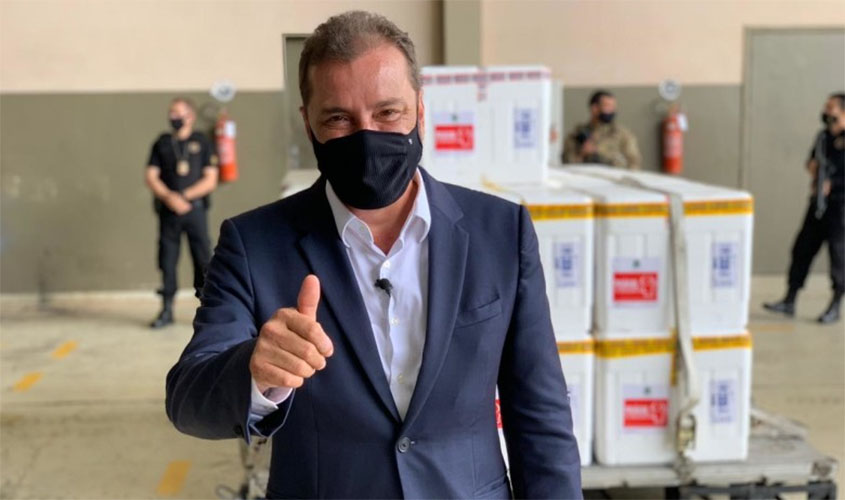 Chegada da vacina CoronaVac em Porto Velho