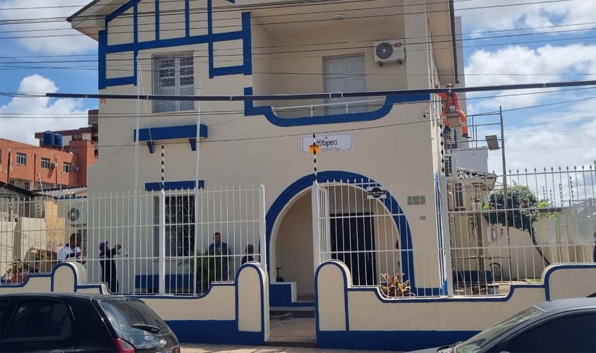 Obras de manutenção do prédio da Fapero, no centro de Porto Velho, estão em fase de conclusão