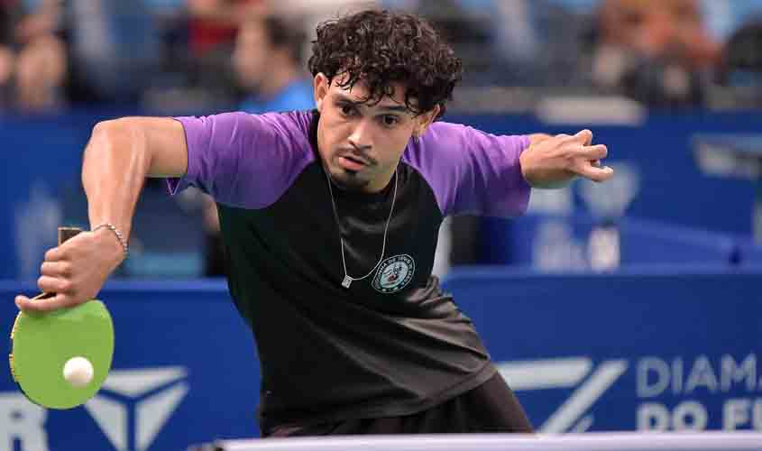 Atleta paralímpico de Rondônia fará parte da seleção brasileira de tênis de mesa