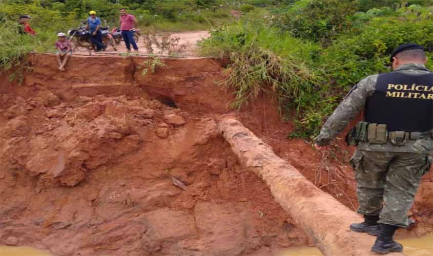 Secretaria de Desenvolvimento Ambiental e Ibama avaliam impactos causados por rompimento de barragem no distrito de Novo Oriente, em Ariquemes