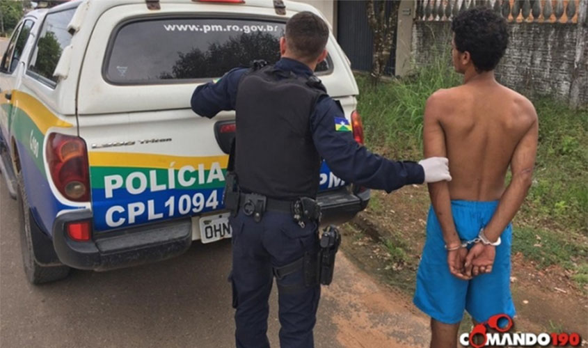  Polícia Militar prende foragido da justiça
