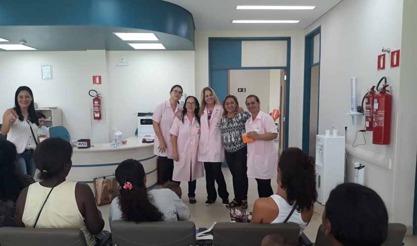 Prevenção de câncer às usuárias dos Cras Betinho e Irmã Dorothy