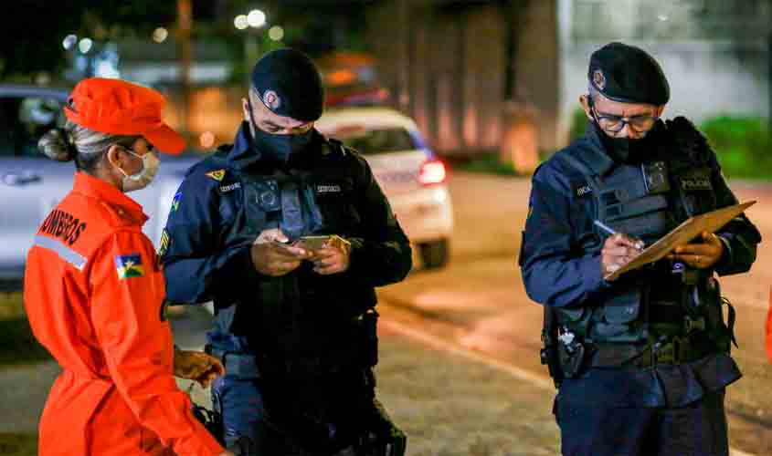 Na 5ª noite da 'Operação Prevenção', responsáveis por descumprimento do Decreto n° 25.859 foram notificados