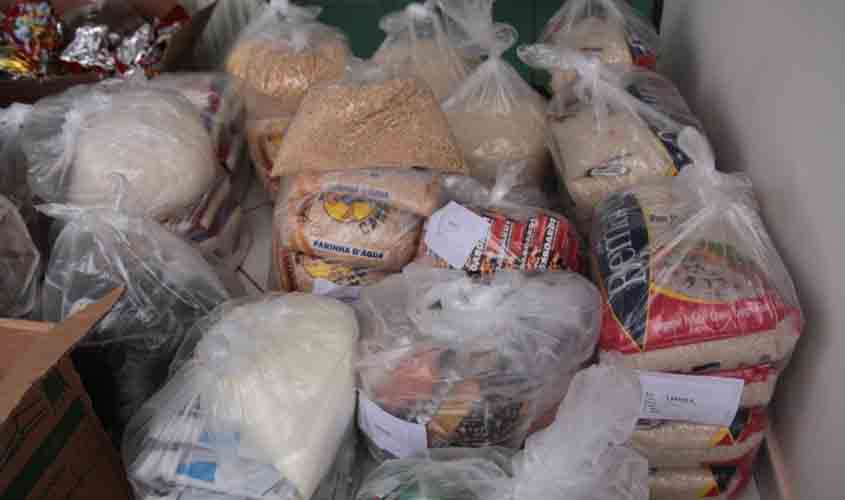 'Ação Solidária Denarc' arrecada alimentos para 100 famílias em situação de vulnerabilidade social de Porto Velho