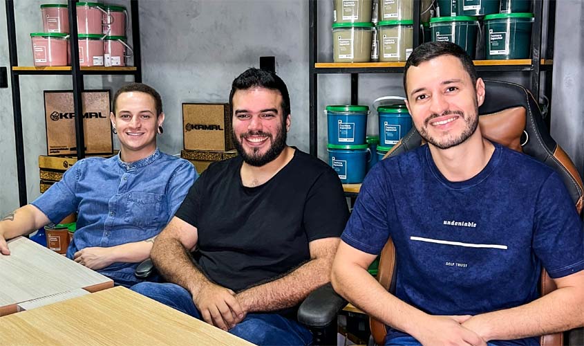 Três amigos lançam marca de texturas genuinamente rondoniense