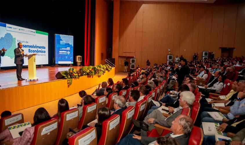 Fórum Estadual de Desenvolvimento Econômico destaca ações estratégicas do governo de RO ao crescimento sustentável