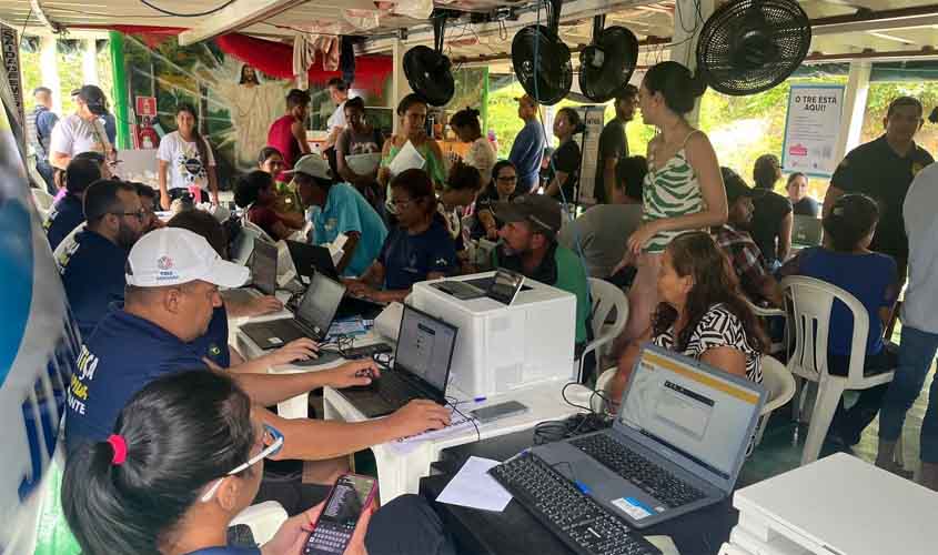 População da Gleba Rio Preto é atendida pela Justiça Itinerante