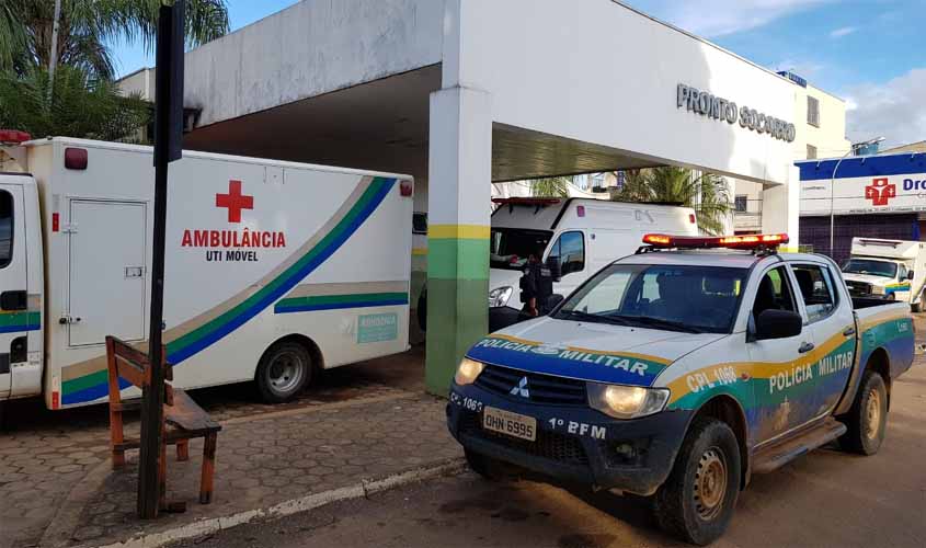 Homem é baleado com tiro de chumbeira no rosto na zona rural de Porto Velho