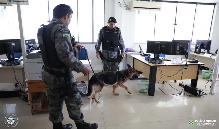 União entre PM e cão marcam ações desenvolvidas pelo canil