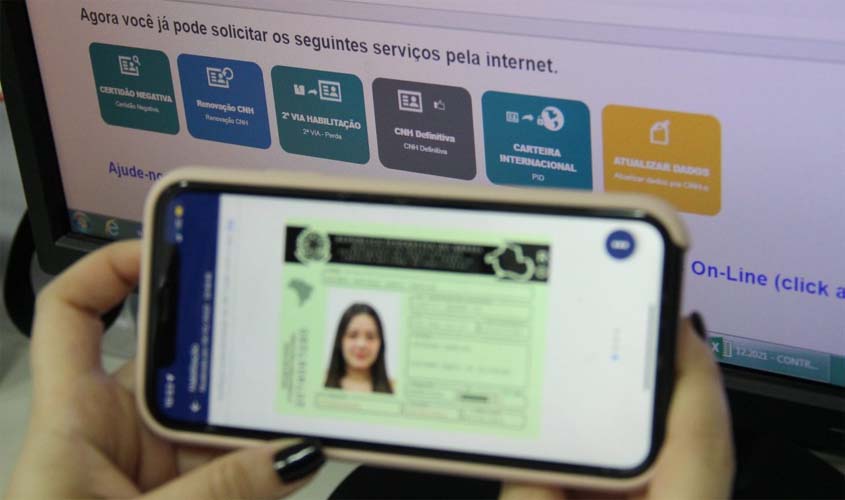 Detran Rondônia vai emitir nova Carteira Nacional de Habilitação a partir de 1° de junho