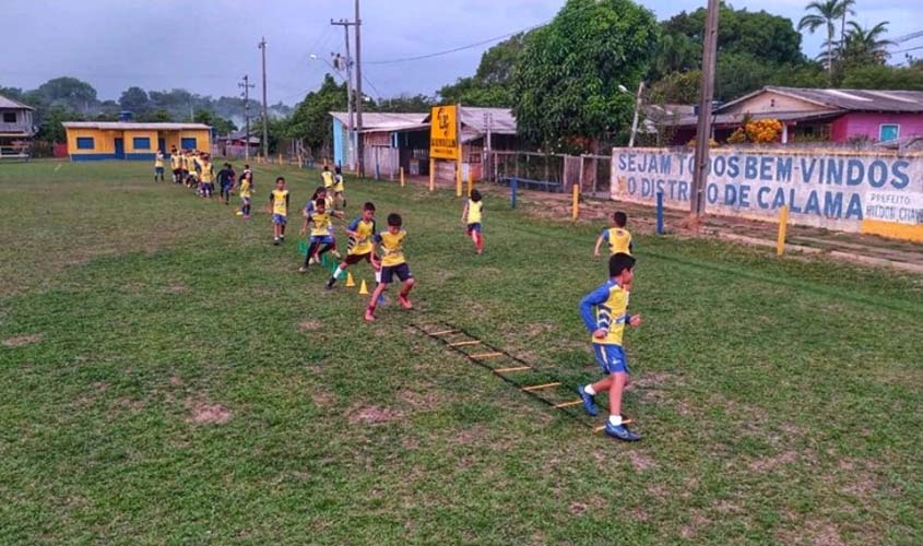 Distritos do baixo Madeira receberão reposição de materiais esportivos do programa