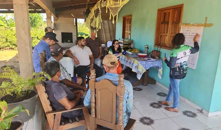 Produtores de Vista Alegre do Abunã recebem orientação técnica para fortalecer agricultura familiar