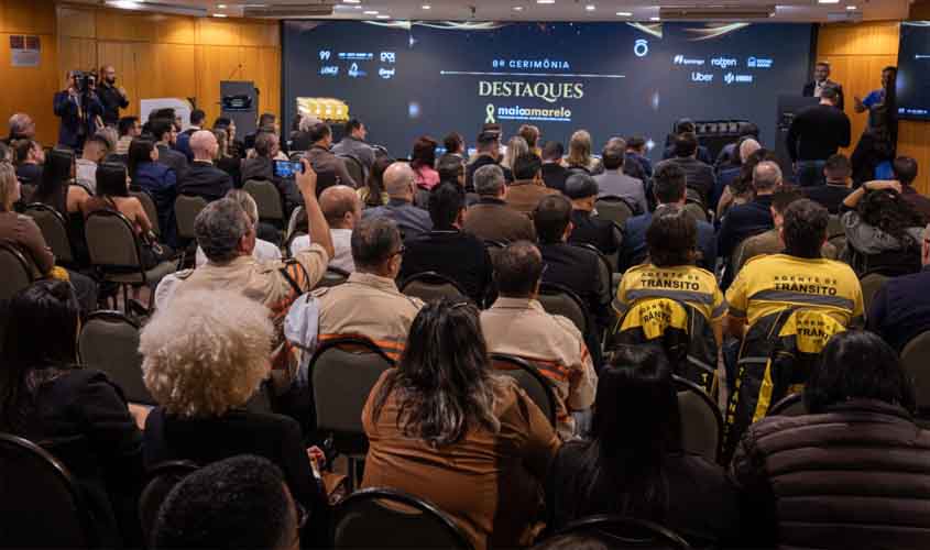 Rondônia recebe premiação nacional por melhores práticas de conscientização e educação no trânsito