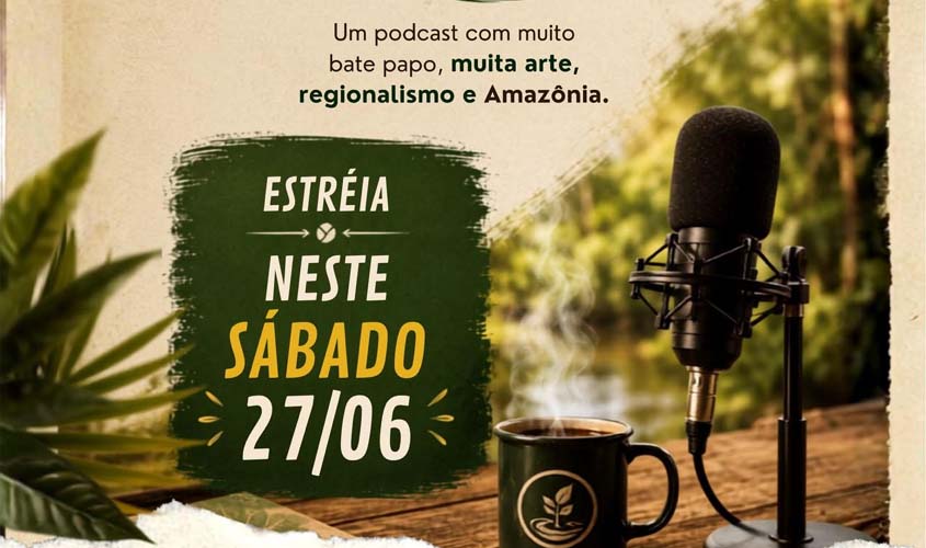 Podcast Café com Floresta estreia neste sábado