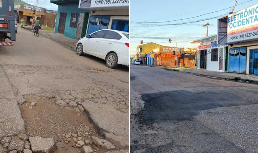 Pedido de Fogaça é atendido e SEINFRA recupera trecho da Rua Tancredo Neves, no Caladinho
