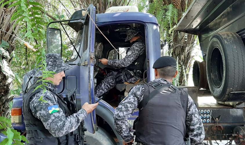 Em Guajará-Mirim, Polícia Militar desencadeia ações e apreende armas, celulares, veículos roubados e prende suspeitos